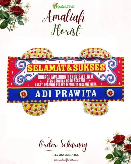 Papan Bunga Ucapan Selamat Labruk Lor