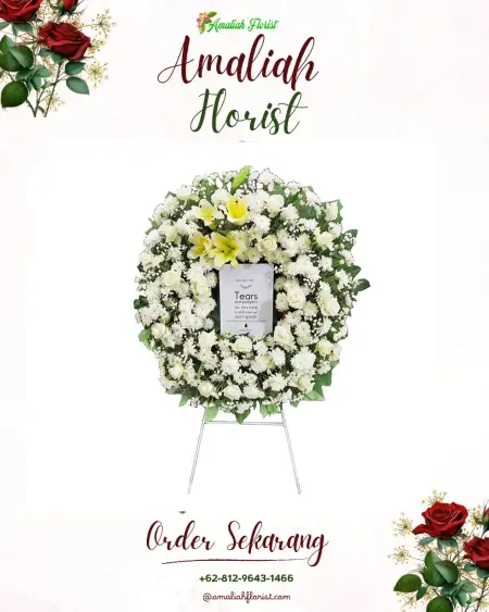 Krans Bunga Duka Labruk Lor